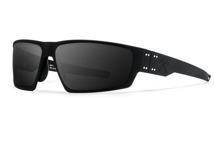 JACK CARR WARHAWK - BLACK - BLACKOUT TOMAHAWKS FRAME - MILSPEC BALLISTIC W/ ANTI-FOG SMOKE LENS