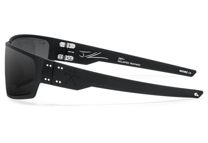 JACK CARR WARHAWK - BLACK - BLACKOUT TOMAHAWKS FRAME - MILSPEC BALLISTIC W/ ANTI-FOG SMOKE LENS