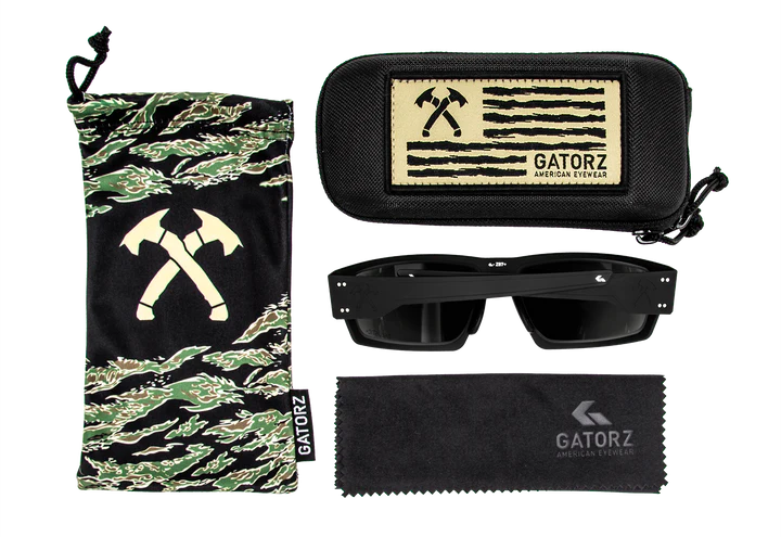 JACK CARR WARHAWK - BLACK - BLACKOUT TOMAHAWKS FRAME - MILSPEC BALLISTIC W/ ANTI-FOG SMOKE LENS