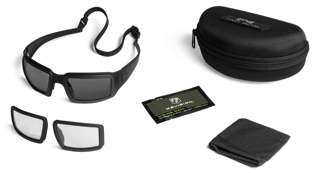 FAST METAL HALEN 2 LENS KIT - CLEAR & GRAY LENS - RETAIL BOX