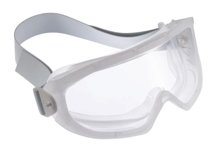 BOLLE SUPERBLAST SAFETY GOGGLE PC CLEAR PLATINUM LENS DIRECT TOP VENTED TPR FRAME - PACK OF 5