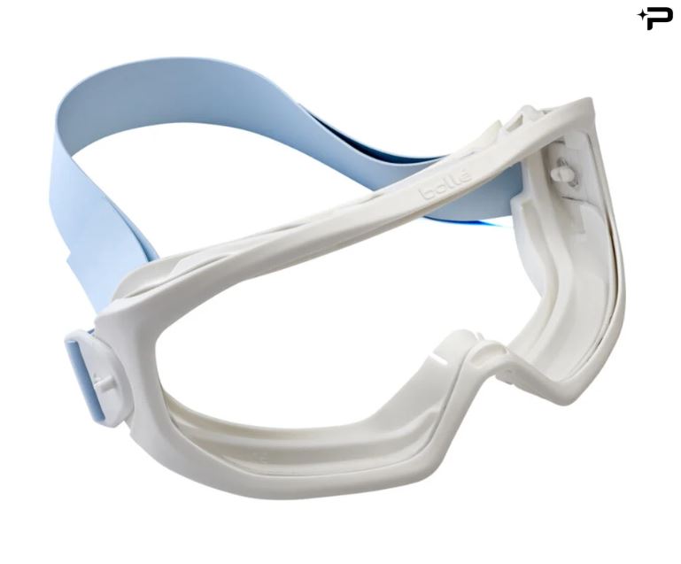 BOLLE SUPERBLAST SAFETY GOGGLE PC CLEAR PLATINUM LENS DIRECT TOP VENTED TPV FRAME - PACK OF 5