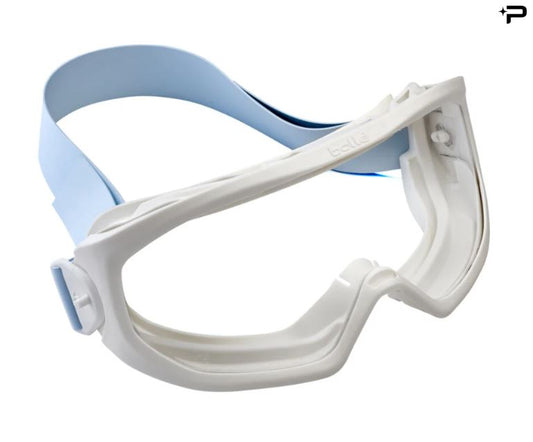 BOLLE SUPERBLAST SAFETY GOGGLE PC CLEAR PLATINUM LENS DIRECT TOP VENTED TPV FRAME - PACK OF 5