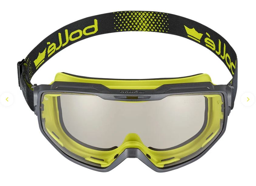 BOLLE UNIVERSAL GOGGLE SAFETY PC COPPER PLATINUM - PC/TPR TOP BOTTOM INDIRECT VENTED WITH FOAM - PACK OF 5