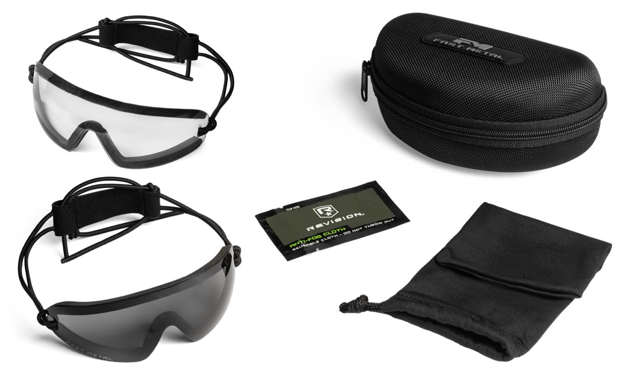 FAST METAL ZANT 2 LENS KIT - CLEAR & GRAY LENS - POLYBAG