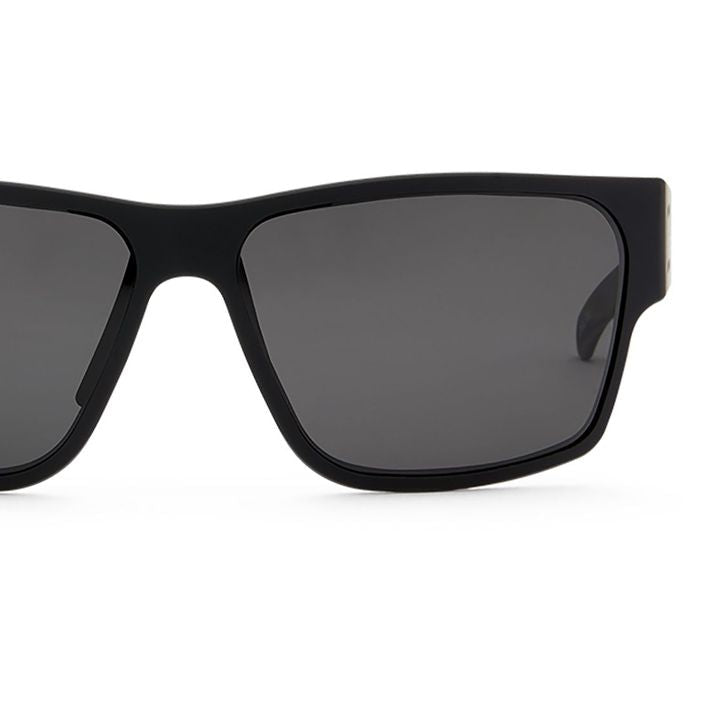 GATORZ DELTA MATTE BLACK / SMOKED POLARIZED WITH BLUE MIRROR LENS