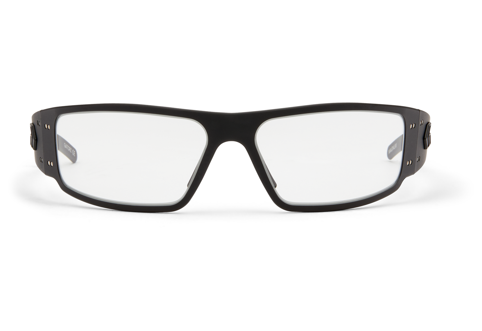 magnum black clear front