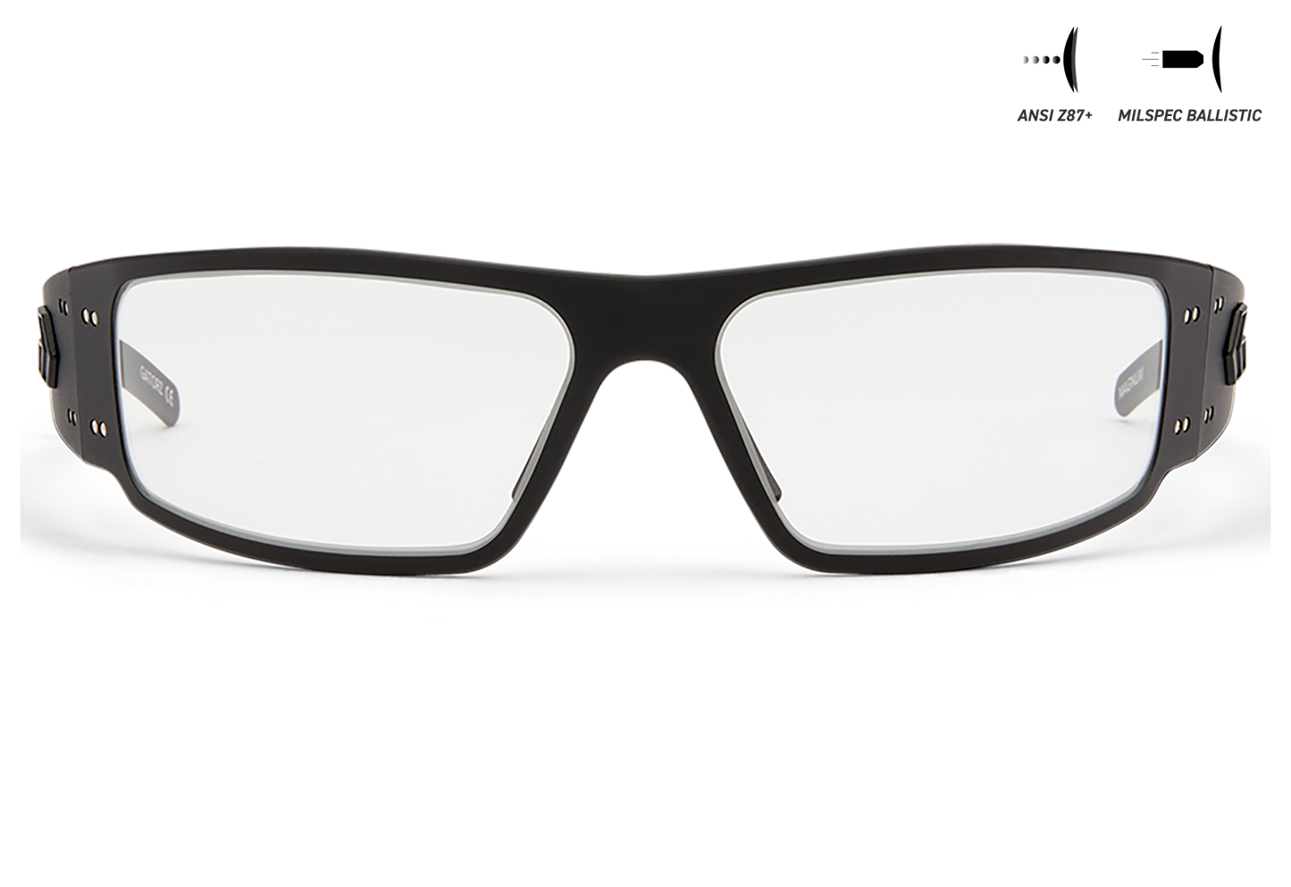 magnum black milspec clear front