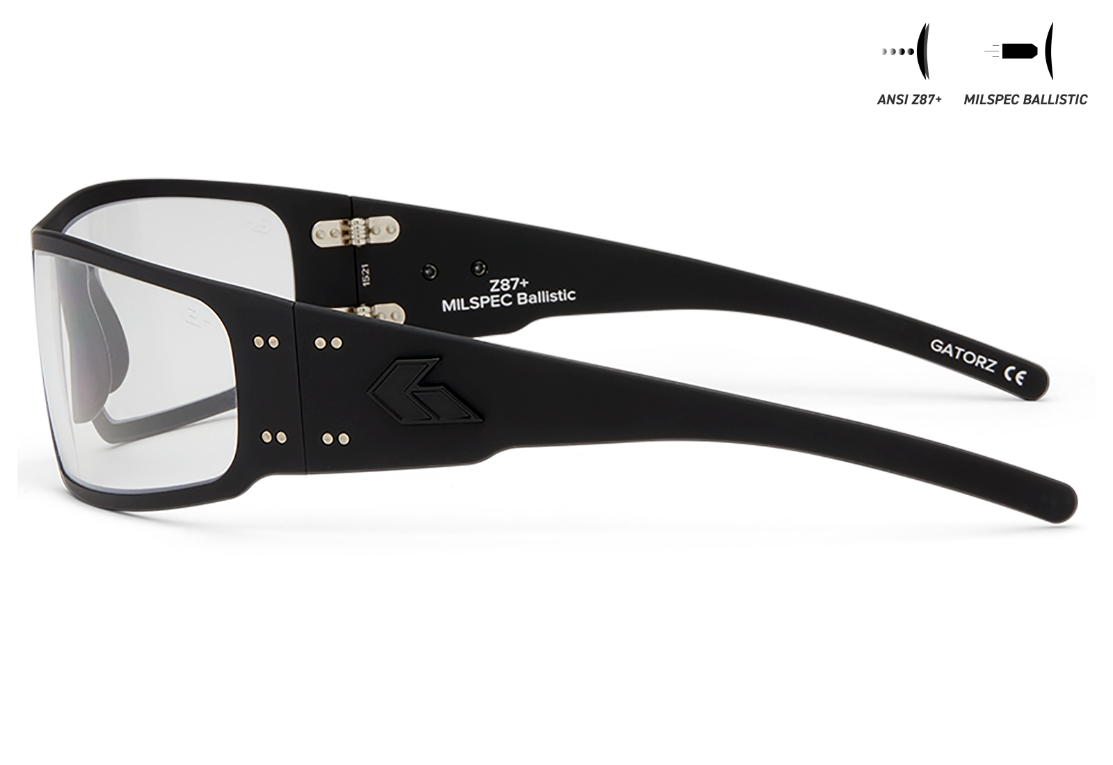 magnum black milspec clear side