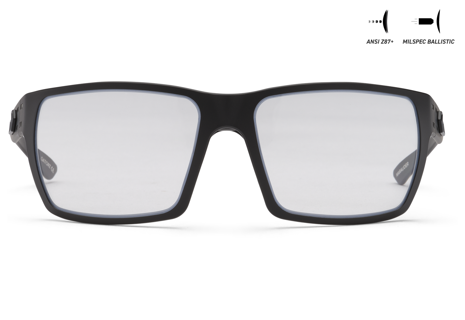 marauder black milspec clear front