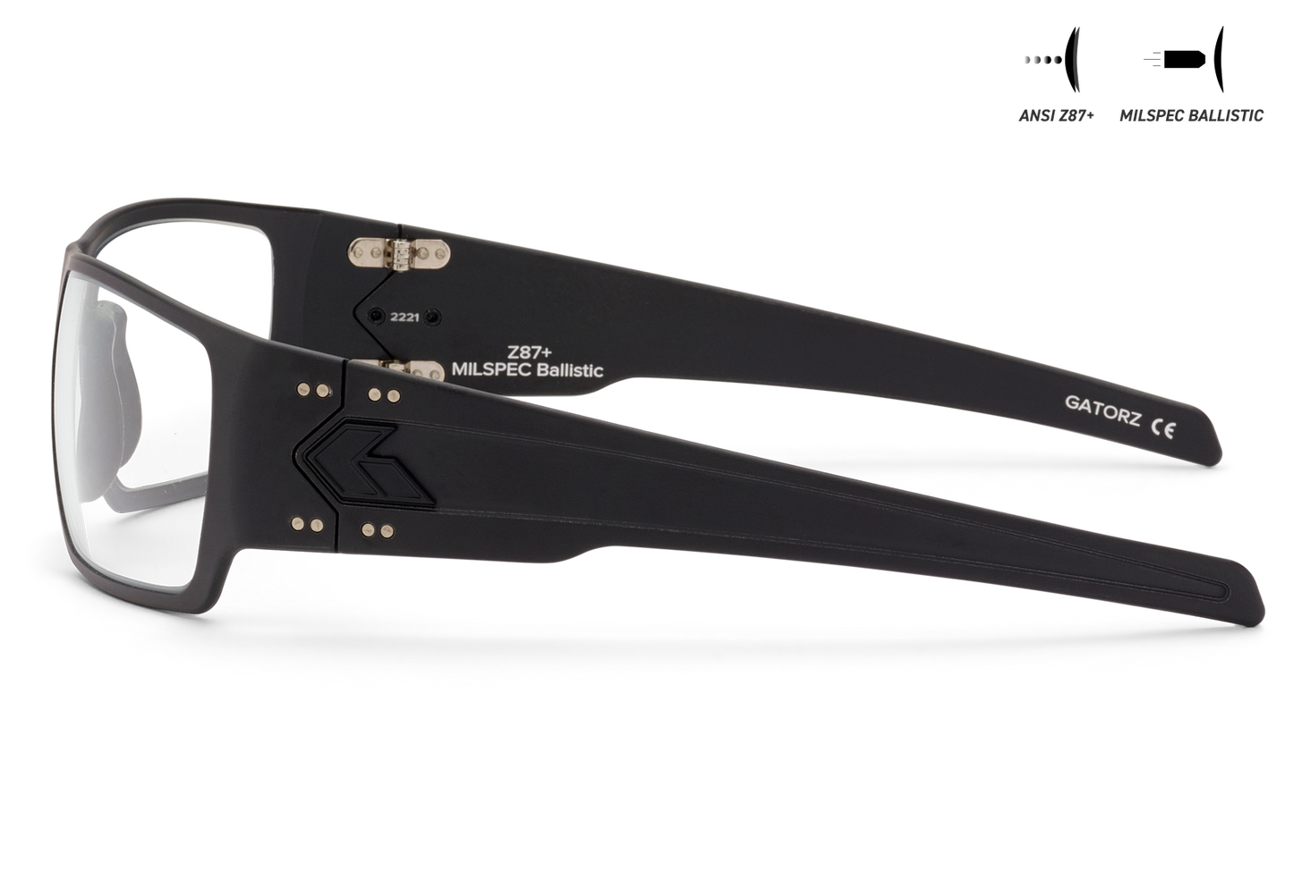 specter black milspec clear side