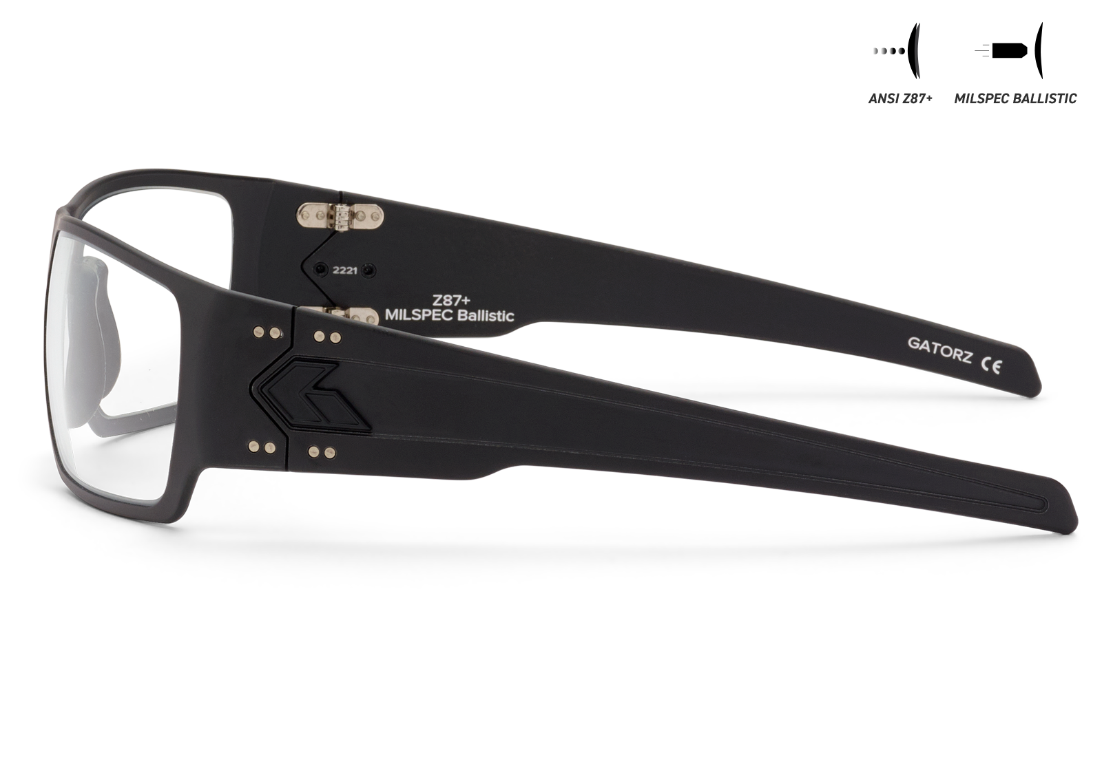 specter black milspec clear side