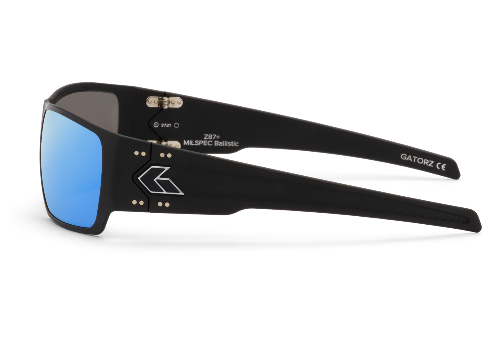 specter black silver blue polar side