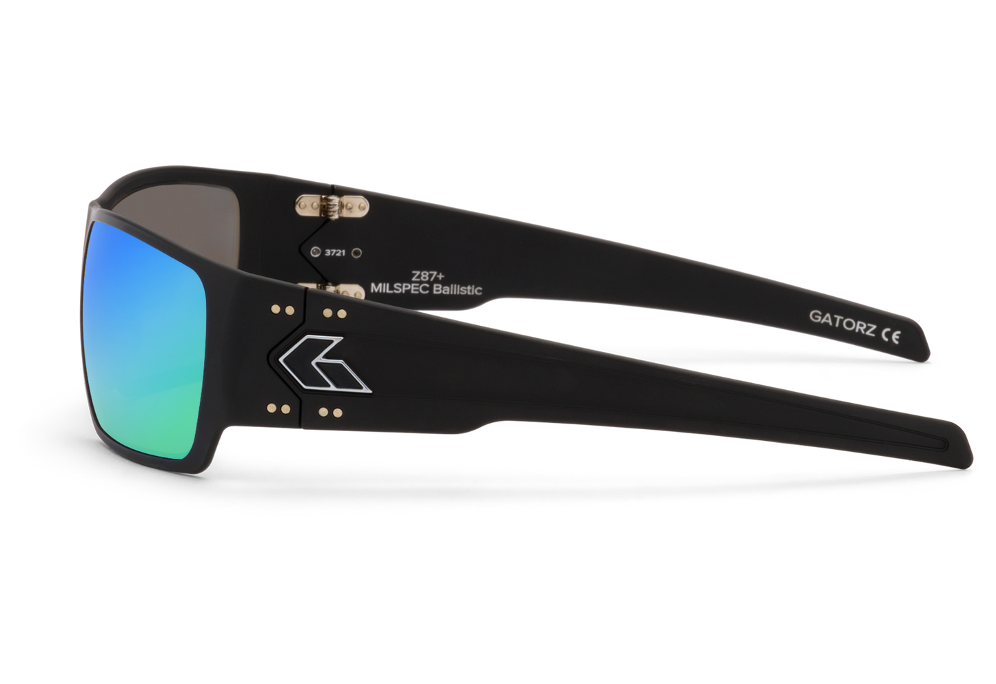 specter black silver green polar side