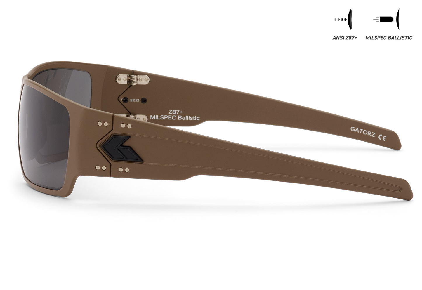 specter tan milspec smoke side