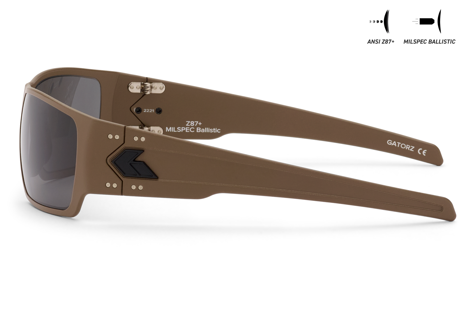 specter tan milspec smoke side
