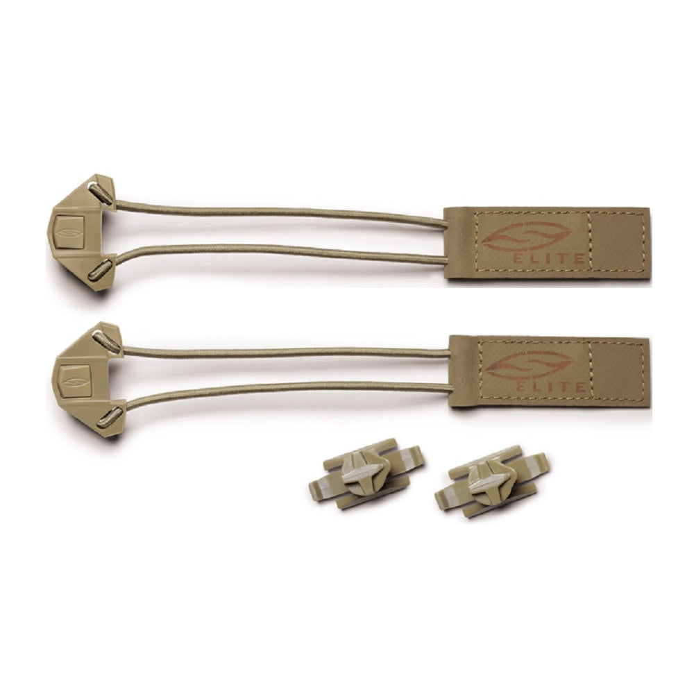 GOGGLE BUNGEE VELCRO QUICK STRAP KIT, TAN 499