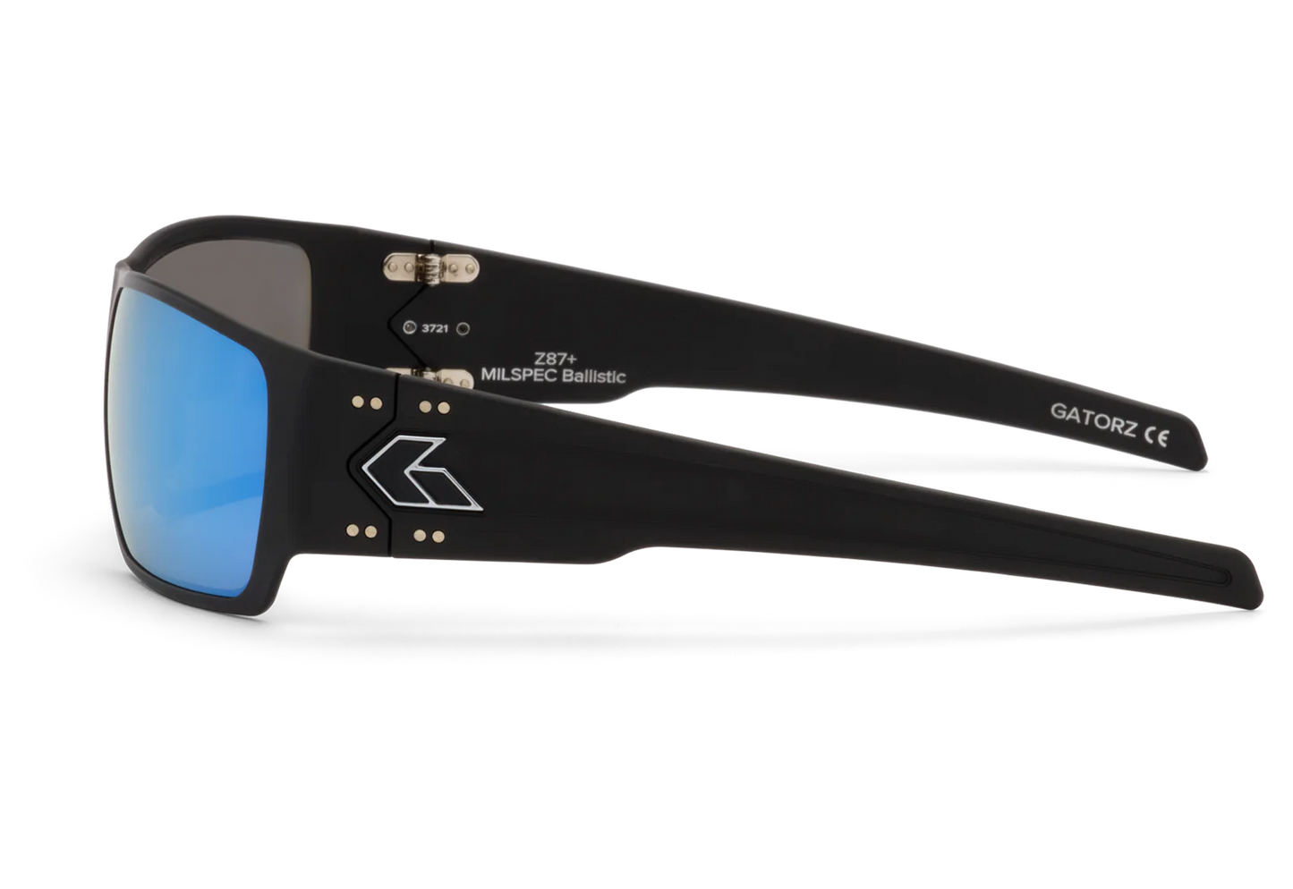 SPECTER - CERAKOTE BLACK - SMOKE POLARIZED / BLUE MIRROR