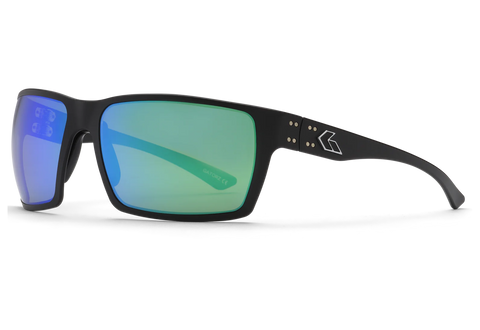 MARAUDER - CERAKOTE BLACK - BROWN POLARIZED / GREEN MIRROR